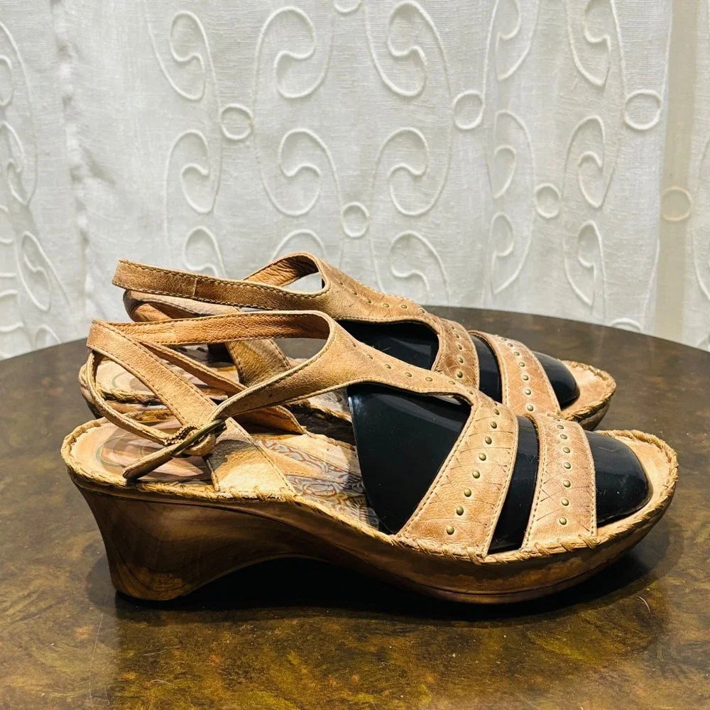Ariat leather wedge